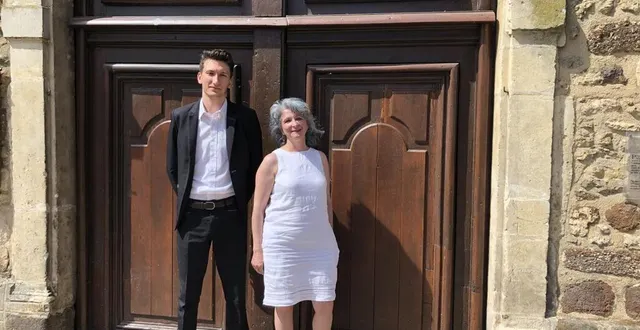 photo  thibaud bouthier et edwige picouleau, sont candidats sur le canton de sillé-le-guillaume.  &copy;  rn 