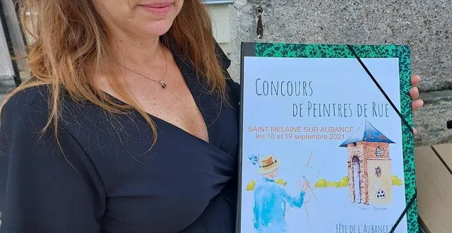 photo  nathalie dheilly a choisi la commune pour « s’offrir du bien-être et trouver un endroit pour se mettre au vert. » elle reprend le flambeau de la fête des artistes en proposant « l’urban sketching ».  &copy;  ouest-france 