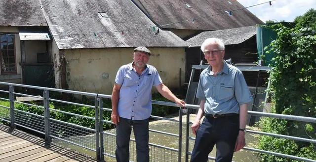 photo  michel ducreux (à gauche) et andré souday ont hâte de renouer avec le public.  &copy;  le maine libre 