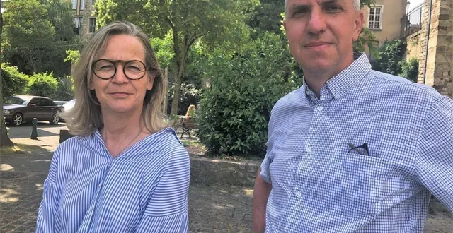 photo  fabienne chaize et emmanuel dubois, sont candidats dans le canton le mans 6.  &copy;  le maine libre 