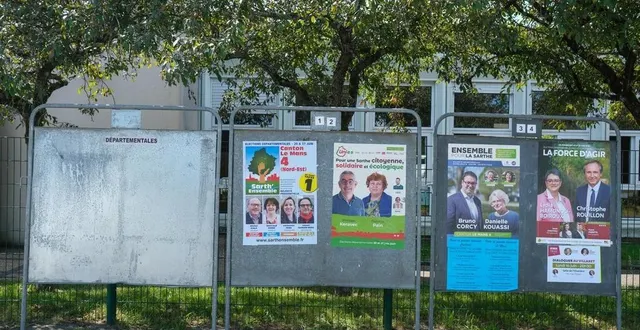 photo  le premier tour des élections départementales se déroule dimanche.  &copy;  le maine libre denis lambert 