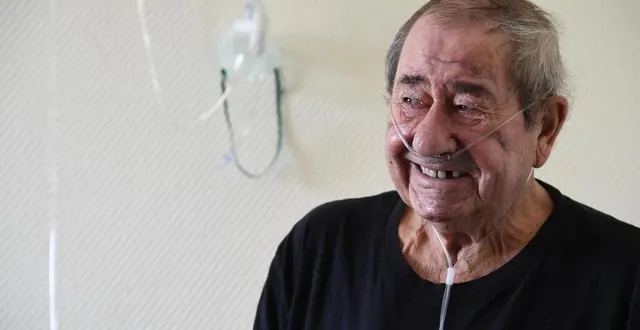 photo  baugé, chemin de rancan, 17 juin 2021. jean-pierre renou est encore bouleversé par l’épreuve qu’il vient de traverser  au chu d’angers. il raconte ce voyage au bout de l’enfer depuis l’établissement de santé baugeois-vallée où il tente de se refaire une santé.  &copy;  co – laurent combet 