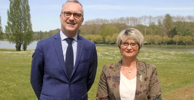 photo  jean-carles grelier et marie-thérèse leroux, candidats à l’élection départementale dans le canton de la ferté-bernard.  &copy;  archives 