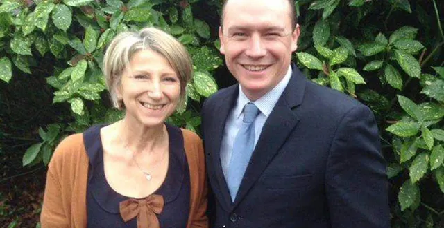 photo  le binôme monique nicolas-liberge et frédéric beauchef.  &copy;  archives 