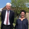 photo dominique le mèner et françoise lelong candidats à saint-calais.