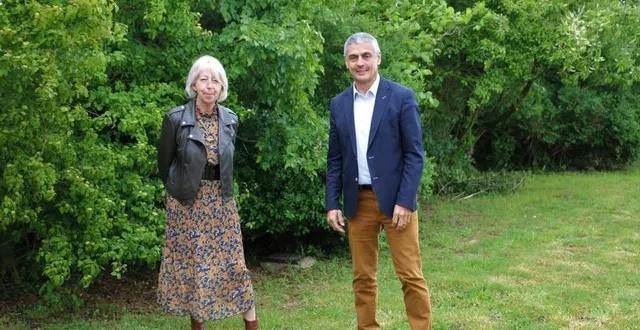 photo  martine crnkovic et daniel chevalier atteignent le second tour en tête des suffrages avec 53, 86 % des voix.  &copy;  ouest-france 