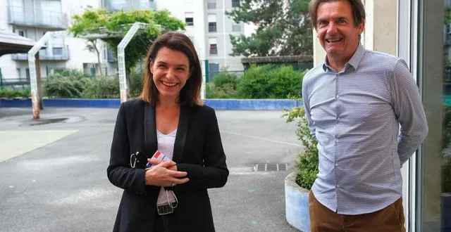 photo  christelle morançais est largement en tête dans son département, la sarthe  &copy;  photo le maine libre denis lambert 