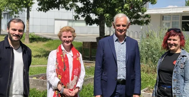 photo  la liste « unis pour une sarthe solidaire, citoyenne et écologique », menée par gilles leproust (maire pcf d’allonnes) et elen debost, est arrivée en tête du premier tour du scrutin.  &copy;  ouest-france 