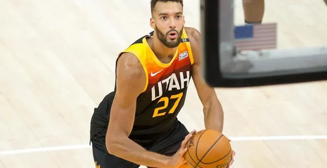 photo  le français rudy gobert, l’un des représentants de la france en nba.  &copy;  usa today sports 
