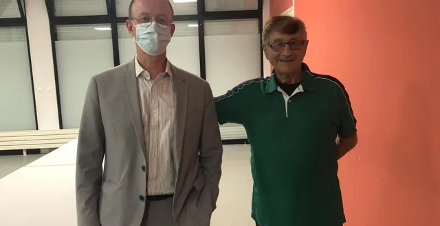 photo  christophe alligné prend la suite de roger jouadé à la présidence d’asi.  &copy;  ouest-france 