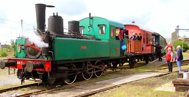 photo  le train vapeur emmènera ses passagers jusqu’à bonnétable. un trajet d’environ une heure.  &copy;  archives 