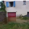 photo  les pompiers ont constaté 80 cm d’eau au sous-sol. 