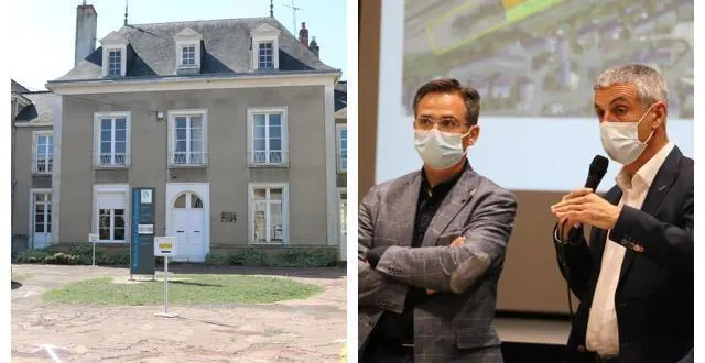 photo  daniel chevalier et nicolas leudière ont finalement accepté d’inclure le site de gambetta (à gauche) dans l’étude sur les sites potentiels d’installation de la maison de santé.  &copy;  ouest-france 