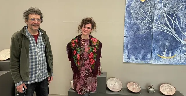 photo  gérard munier et marion alexandre travaillent ensemble depuis six ans.  &copy;  ouest-france 