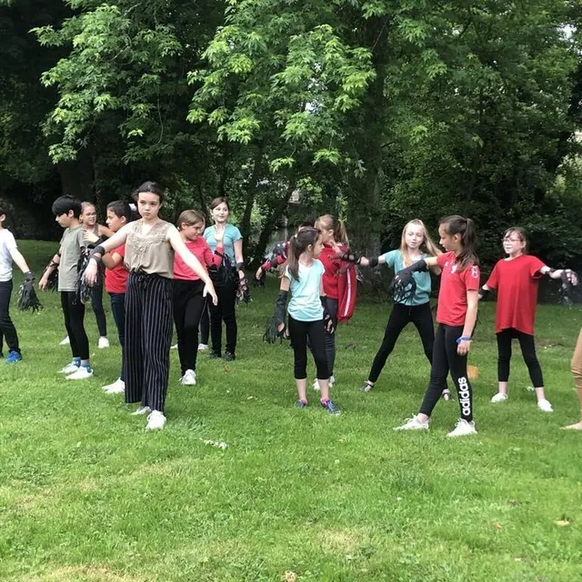 photo quatre classes représentant trois écoles du secteur se sont produites.  ©  le maine libre