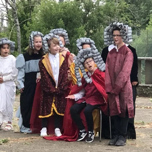 photo deux écoles fertoises et l’école de melleray se sont produits ce samedi 26 juin 2021.  ©  le maine libre