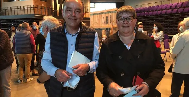 photo  stéphane terrier et sylvie thieulent sont les nouveaux conseillers départementaux de flers 2 (orne).  &copy;  ouest-france 