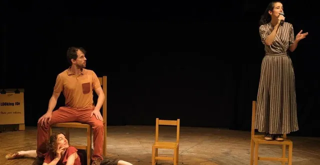 photo  le trio de la compagnie allégorie a présenté son spectacle looking for devant le public de le mans fait son cirque.  &copy;  le maine libre – denis lambert 