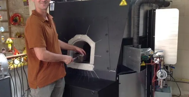 photo  nicolas pinquier a dû attendre cinq mois son nouvel outil de travail.  &copy;  le maine libre 