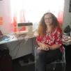 photo mélissa bachelier a créé son atelier de couture en octobre 2020.