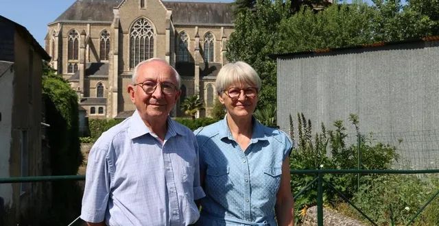 photo  michèle delhommeau et pierre cornu, médecins retraités, tirent la sonnette d’alarme sur la situation de l’offre médicale à sablé-sur-sarthe.  &copy;  ouest-france 