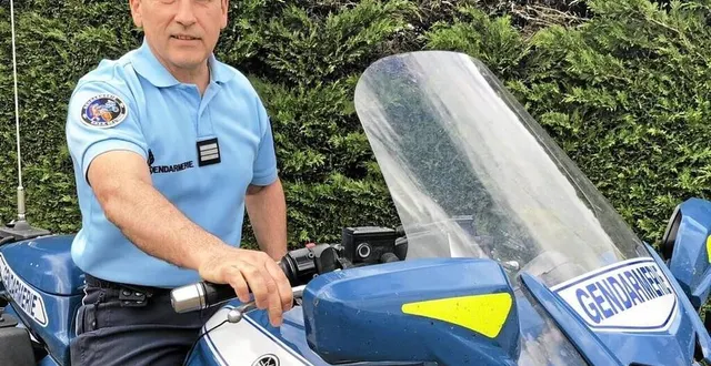 photo  stéphane lourdais (alors capitaine) pilote l’escadron départemental de sécurité routière de l’orne depuis 2017.  &copy;  archives ouest-france 