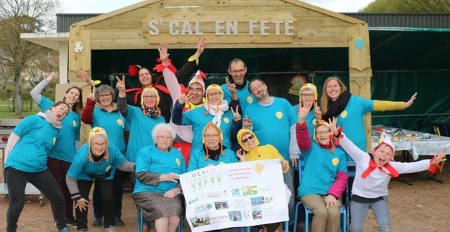 photo  la chasse aux œufs est un événement incontournable organisé par l’association st cal’en fête et ses bénévoles.  &copy;  ouest-france 