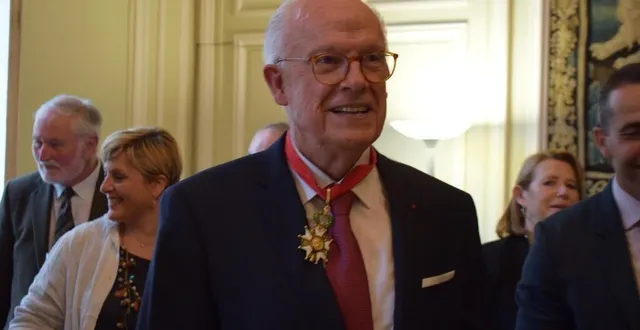 photo  alain lambert, ce lundi 28 juin, après avoir été décoré de la légion d’honneur.  &copy;  dr 