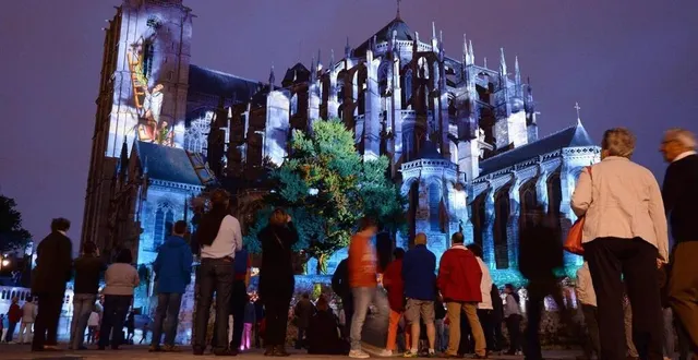 photo  en 2020, antoine de saint-exupéry était à l’honneur pour la nuit des chimères au mans.  &copy;  archives ouest-france 