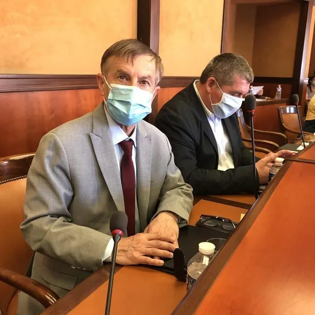 photo joaquim pueyo retrouve les bancs du conseil départemental.  ©  ouest-france