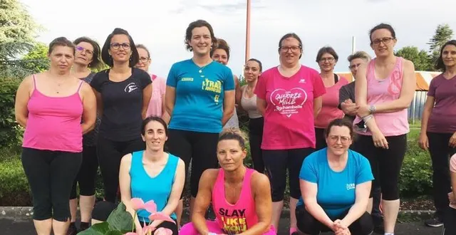 photo  les adhérentes autour de sandrine grisanti.  &copy;  ouest-france 
