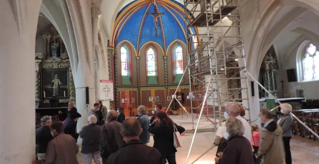 photo  les visiteurs ont été admiratifs des travaux effectués.  &copy;  ouest-france 