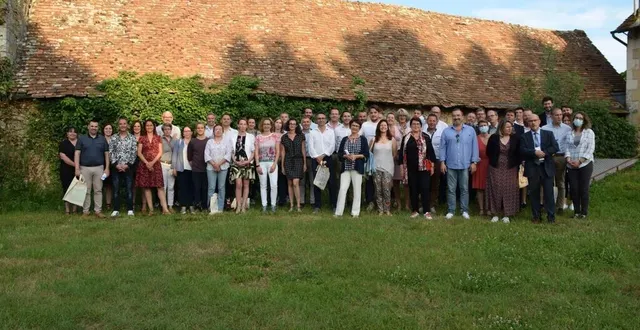 photo  une trentaine d’entrepreneurs ont été présentés au moulin de la bruère, jeudi 1er juillet 2021.  &copy;  pays fléchois 
