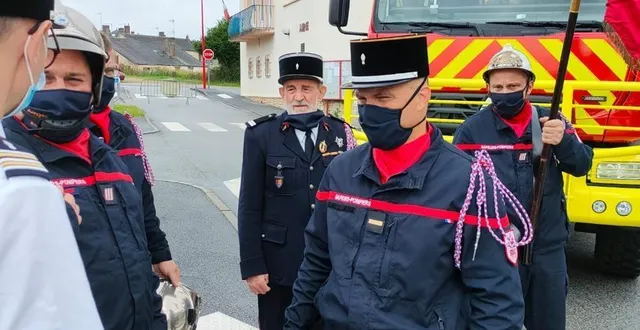 photo  l’adjudant yann choupeaux a pris officiellement ses fonctions samedi midi.  &copy;  ouest-france 