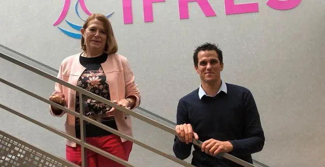 photo  michelle lemaître, présidente de l’association pierre-noal, et fabien lambert, directeur général.  &copy;  ouest-france 