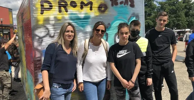 photo  la journée block party organisée par le collectif zone 61 au quartier de perseigne à alençon (orne), mercredi 7 juillet, a fait découvrir les cultures urbaines au grand public.  &copy;  ouest-france 