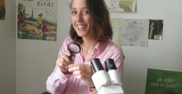 photo  élise trébuchet en charge de la mission micromammifères à la lpo sarthe animera les ateliers dissections de pelotes de rejection.  &copy;  lpo sarthe 