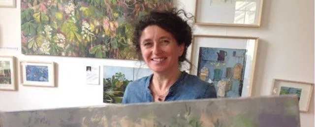 photo  « je suis toujours en recherche de matières et de couleurs… »  &copy;  le maine libre 