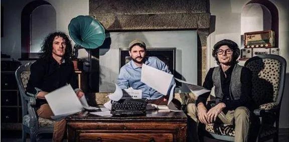 photo  le groupe alençonnais vincent do trio défendra la langue française.  &copy;  dr 