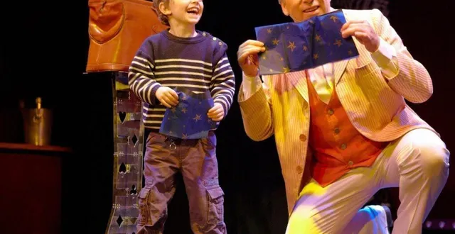 photo  de la magie pour les enfants avec peter din.  &copy;  cmir 