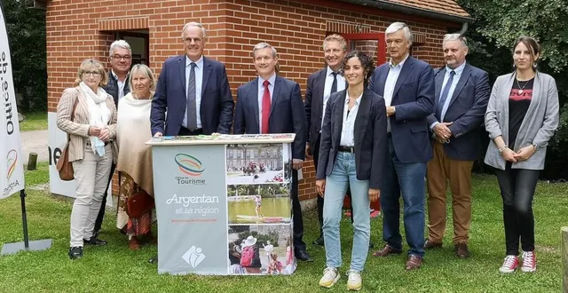 photo  l’inauguration du bureau d’information touristique a eu lieu vendredi 9 juillet 2021.  &copy;  ouest-france 