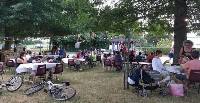 photo  la première guinguette de l’antonnière à l’édition 2018.  &copy;  archives le maine libre 