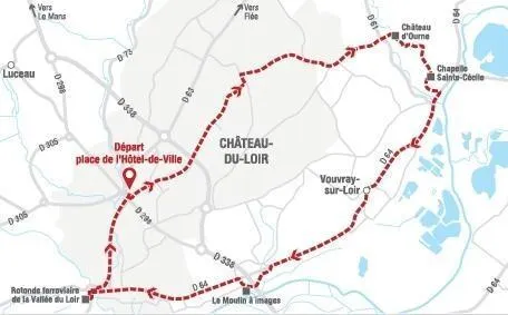 photo la randonnée proposée s’étire sur 17 km.  ©  le maine libre – bruno seli