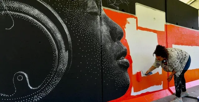 photo  de très belles œuvres à découvrir au mans.  &copy;  photo le maine libre – yvon loué 