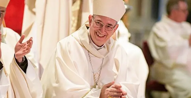 photo  mgr bruno feillet, évêque auxiliaire de reims, est le 85e évêque du diocèse de séez.  &copy;  diocèse de séez 