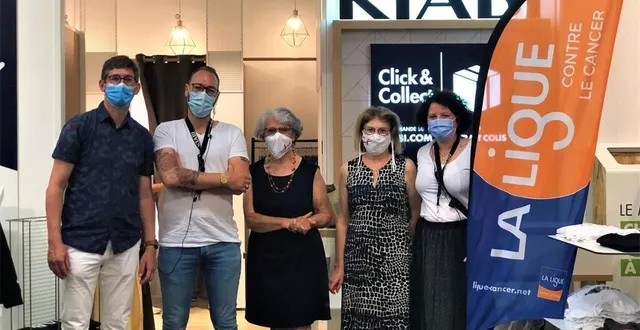 photo  des séances de réflexologie plantaire sont offertes par le magasin kiabi de flers et la ligue contre le cancer de l’orne.  &copy;  ouest-france 