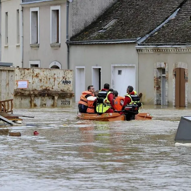 photo le 11 juin 2018, d’importantes inondations étaient survenues à souligné-sous-ballon.  ©  archives le maine libre – yvon loue