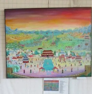 photo  jean-pierre genet expose ses oeuvres jusqu’au 25 juillet.  &copy;  ouest-france 