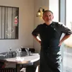 photo  pascal robin, chef et gérant du restaurant l’écarlate 