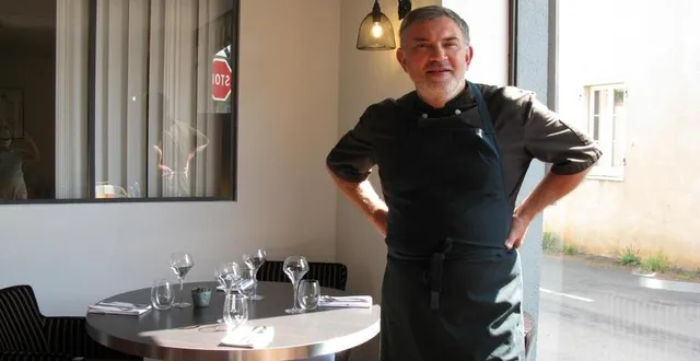 photo  pascal robin, chef et gérant du restaurant l’écarlate  &copy;  ouest-france 